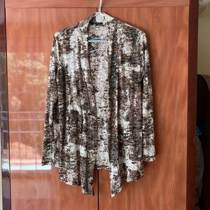 NIC + ZOE burnout sweater. Size S